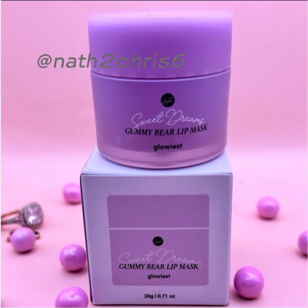 GLOWIEST Sweet Dreams GUMMY BEAR LIP Mask Full Sz 20g / .71oz. - NIB.